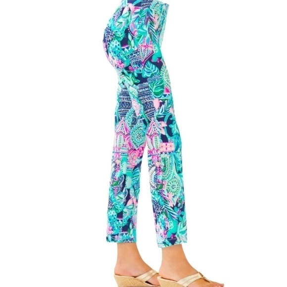 Lilly Pulitzer Loralee Lookin Sharp Pull on Pant Size XXS - Picture 3 of 13